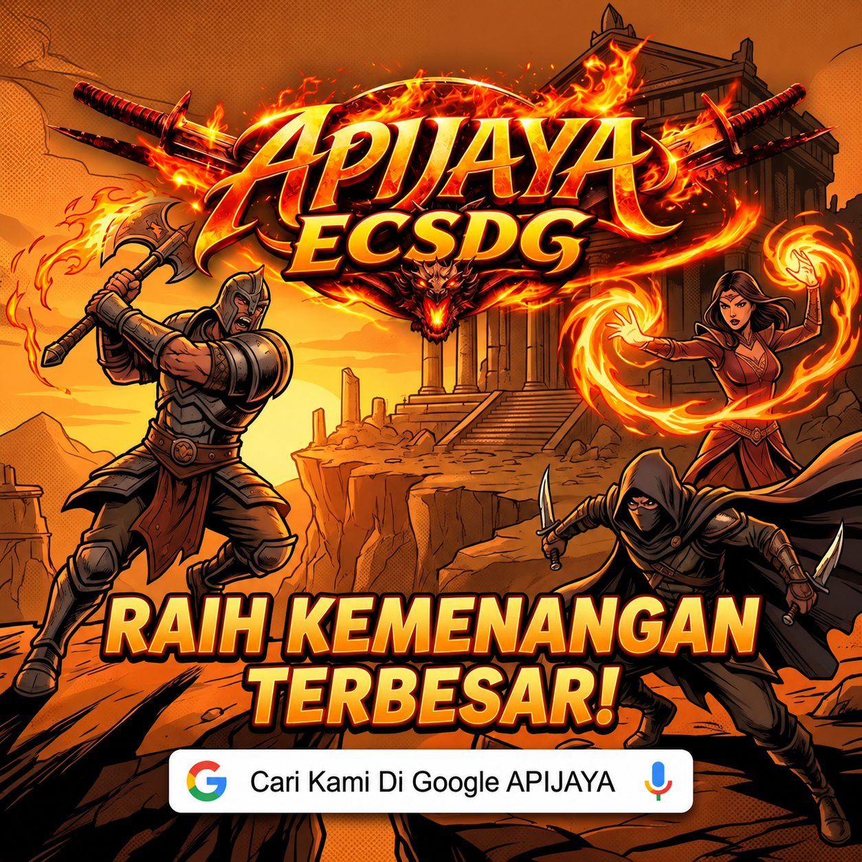 APIJAYA X ECSDG Modal Kecil Promo Melimpah Secara MAXWIN Hari Ini by Hey siriusly