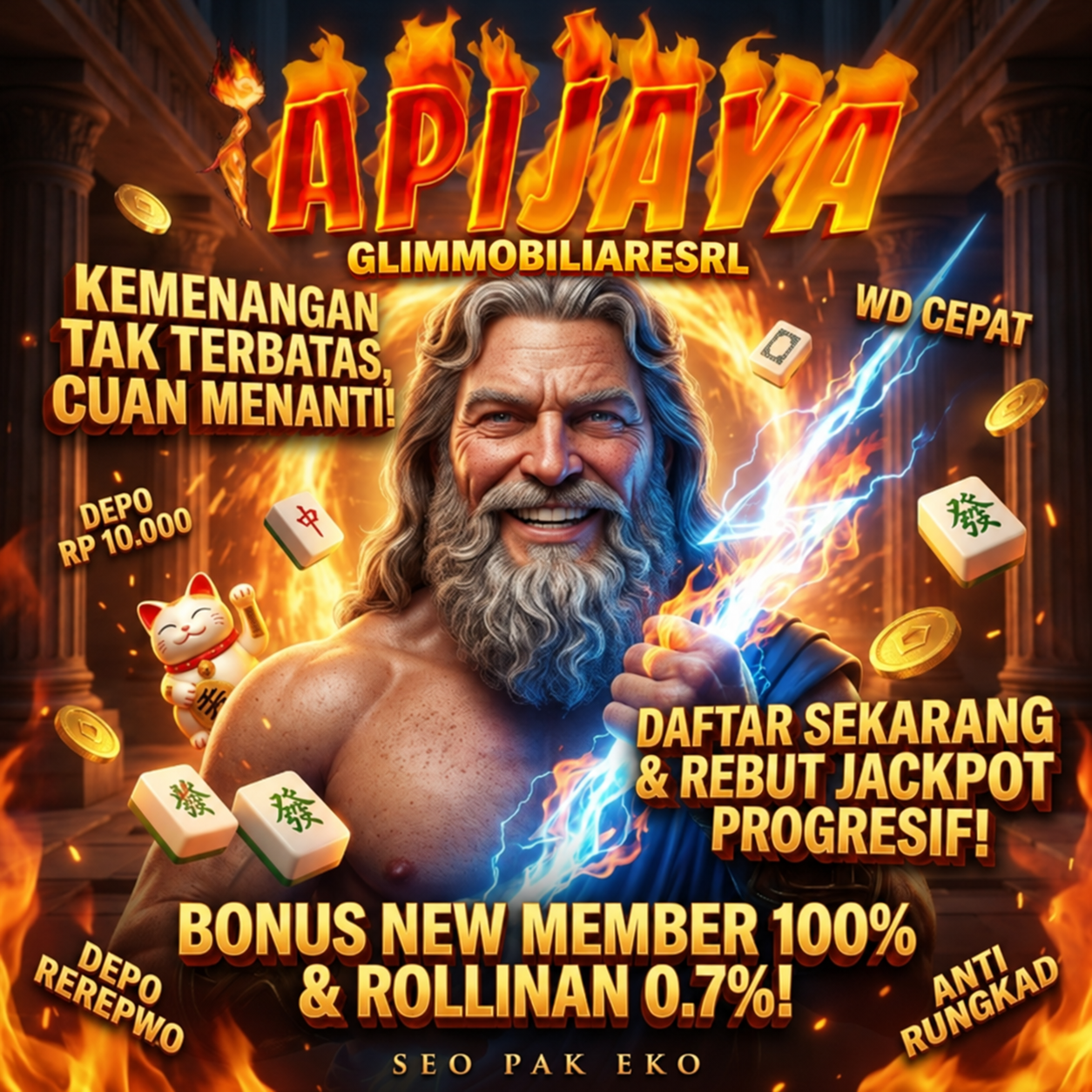 APIJAYA: X Glimmobiliaresrl Ulasan Eksklusif Slot Mahjong Ways 2 Terbaru, Optimalkan Fitur Perkalian Hitam untuk Profit Maksimal.
